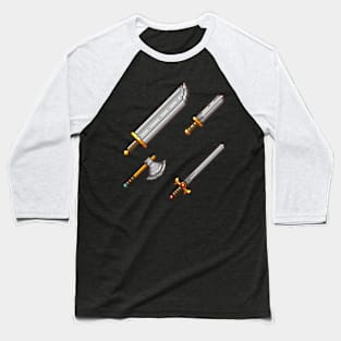 Dungeon  Swords Baseball T-Shirt